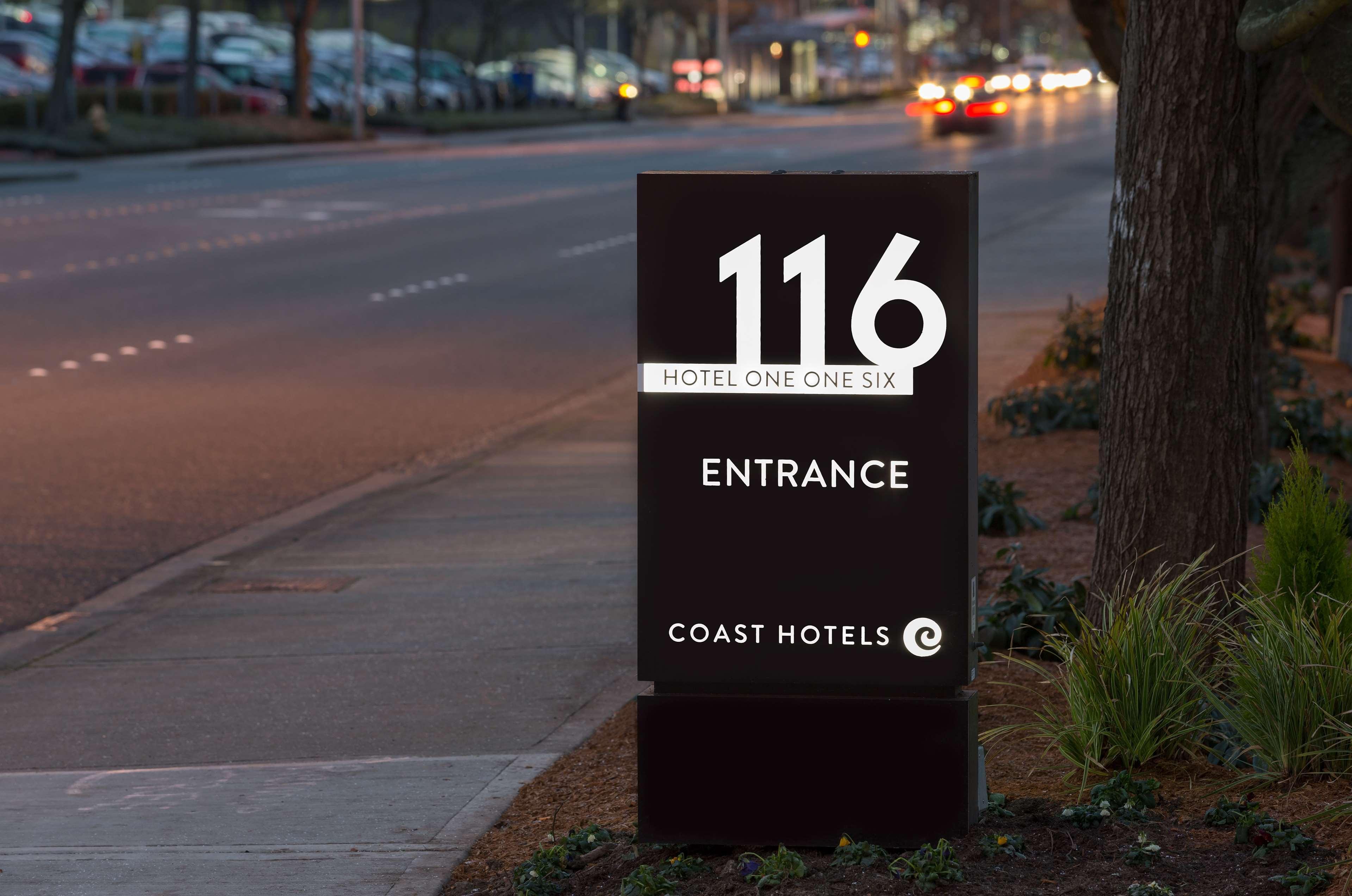 Hotel 116, A Coast Hotel Bellevue Buitenkant foto